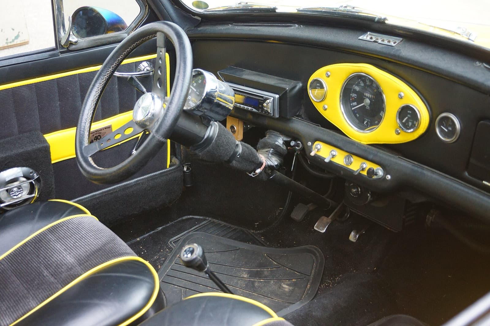 Austin Mini, detalle