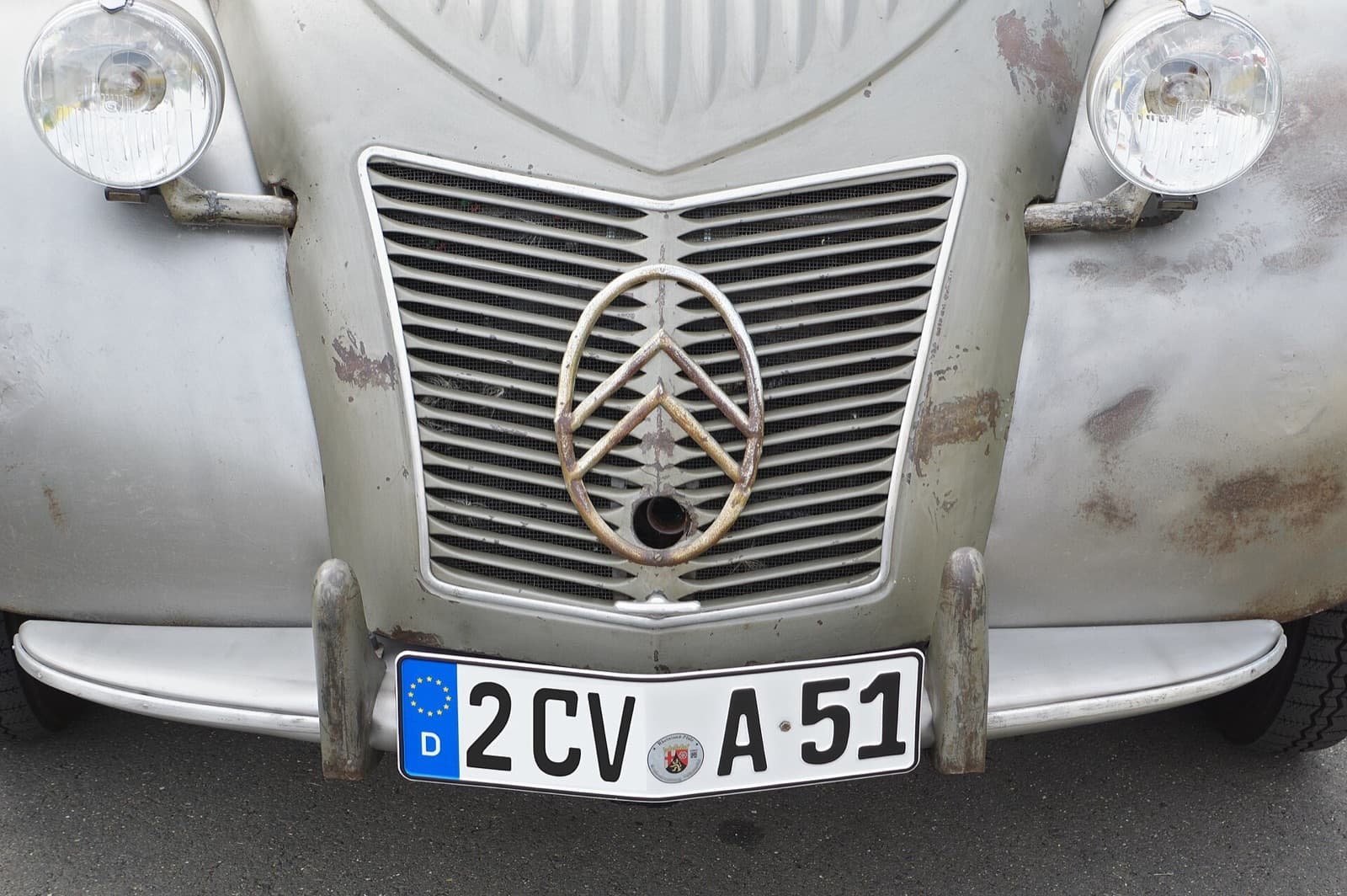 Citroën 2CV, detalle