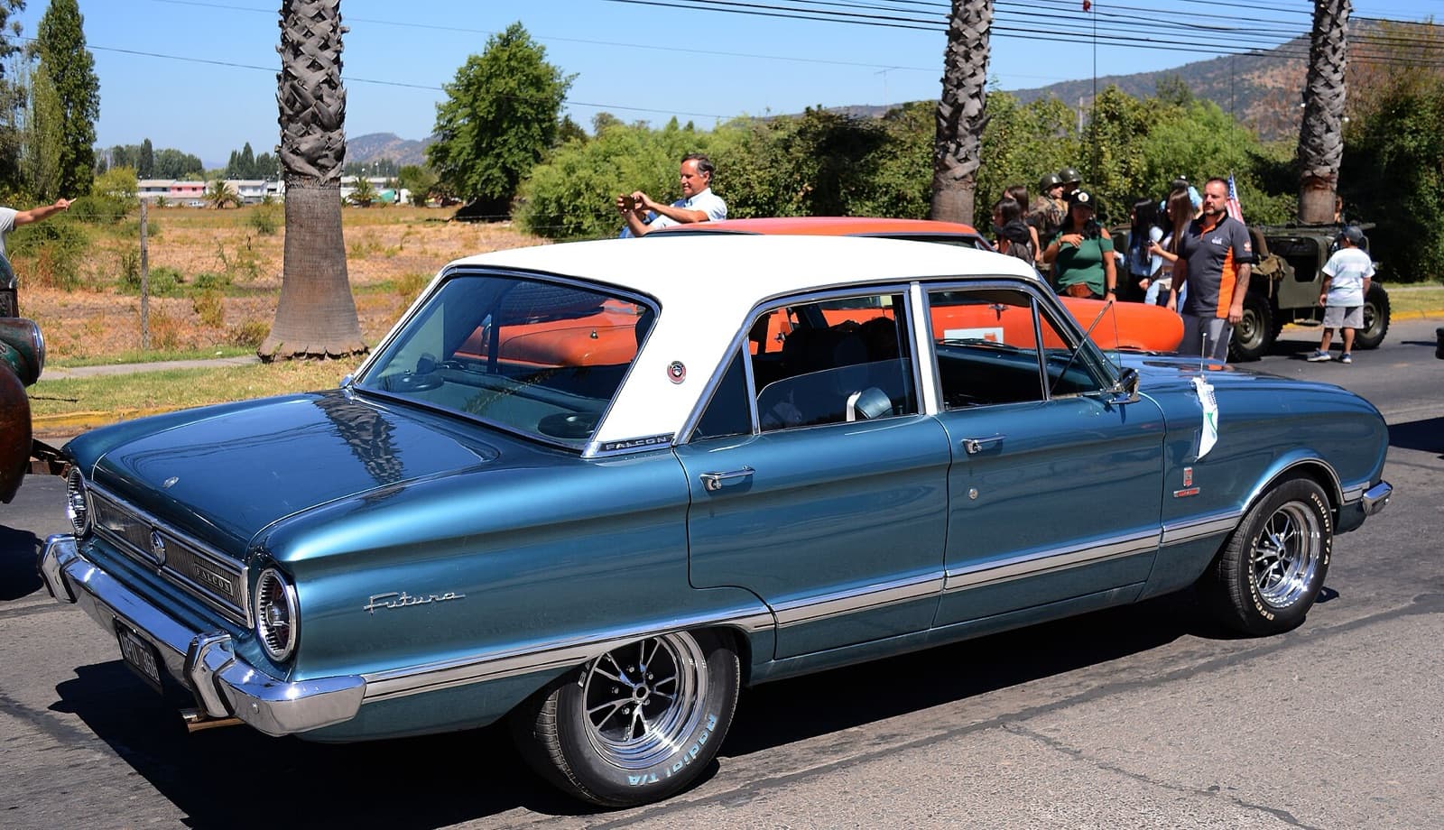 Ford Falcon Sprint, vista lateral