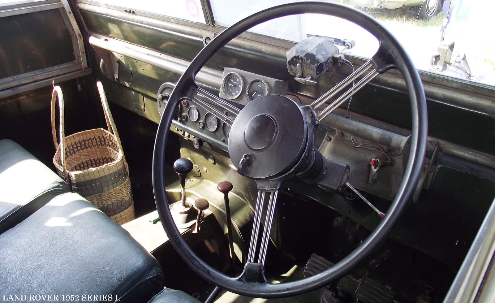 Land Rover Series IIA 88, detalle