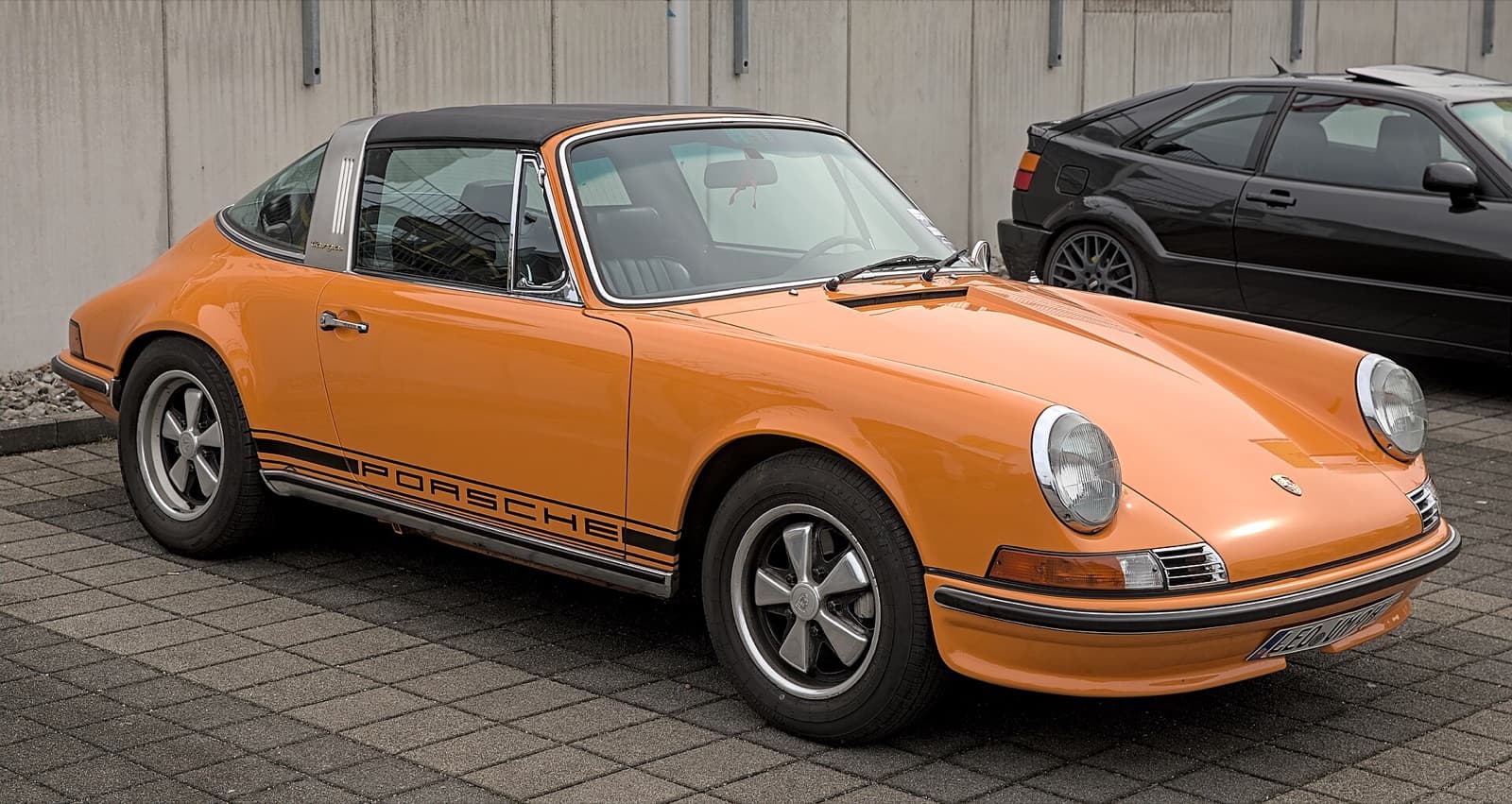 Porsche 911 T, vista lateral